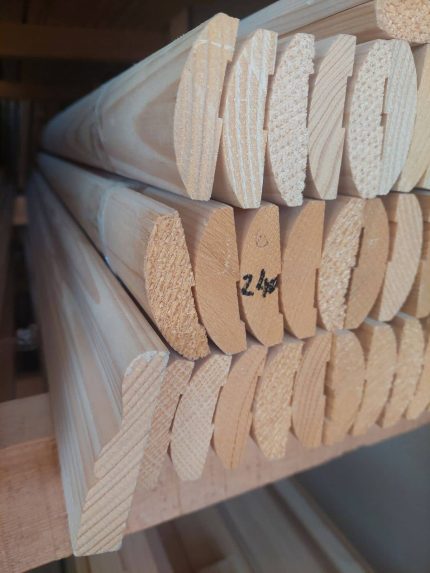 Obla pervajz lajsna 6cm